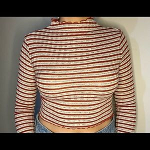 Wore this for Thanksgiving with some mom jeans.